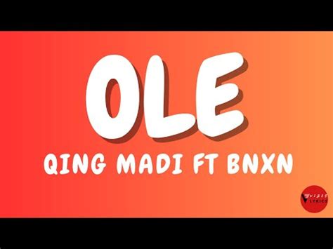 Qing Madi Ft Bnxn Fka Buju Ole Lyrics Youtube