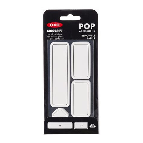 OXO Good Grips POP Removable Labels | The Container Store