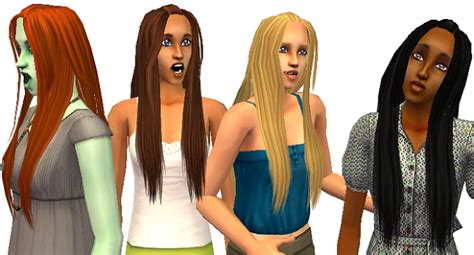 Mod The Sims Maxis Match Recolours Of Agustin´s Everyday Hair