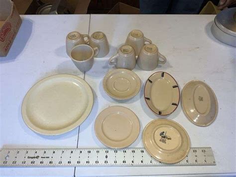 Syracuse china cups, plates, Incaware plates, - Legacy Auction Company