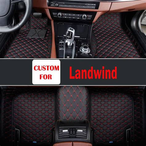 Choose From A Variety Of Colors Leather Custom Fit Car Floor Mats