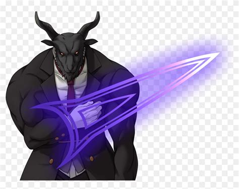 Anime Goat Demon - Umineko No Naku Koro Ni Goat, HD Png Download ...