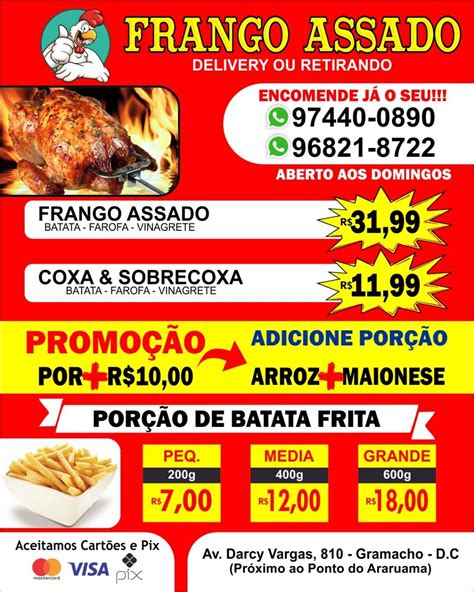 Carta Del Restaurante Casa Dos Assados Concei O Das Alagoas