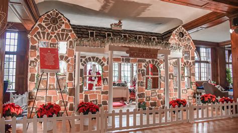 Experience The Magic Life Sized Gingerbread House At Skytop Lodge