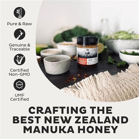 Steens Manuka Honey Mgo Pure Raw Certified Umf