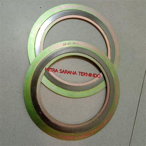 Jual Spiral Wound Gasket Swg Carbon Steel Pn Inchi Dn