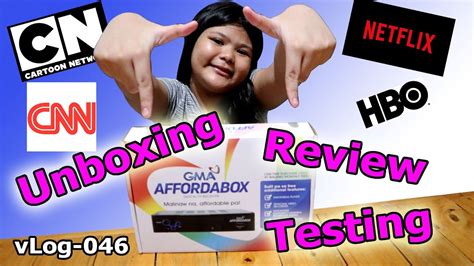 Vlog Gma Affordabox Unboxing Testing And Review Php