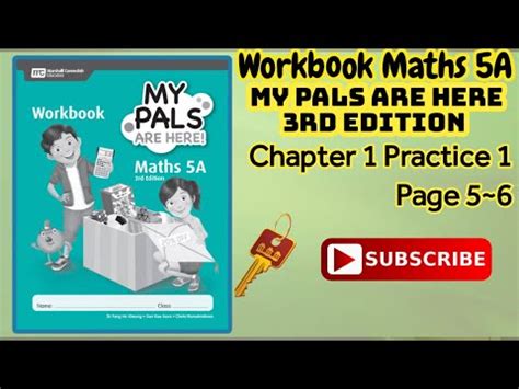 Workbook Maths 5A My Pals Are Here 3rd Edition Chapter 1 Practice 1