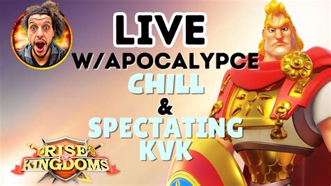 Live Wapo L Rok And Chill L Spectating Kvk L Boom Boom Time L Rok