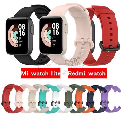 Jual Tali Strap Silicone Mi Watch Lite Rubber Silikon Xiaomi Mi Watch