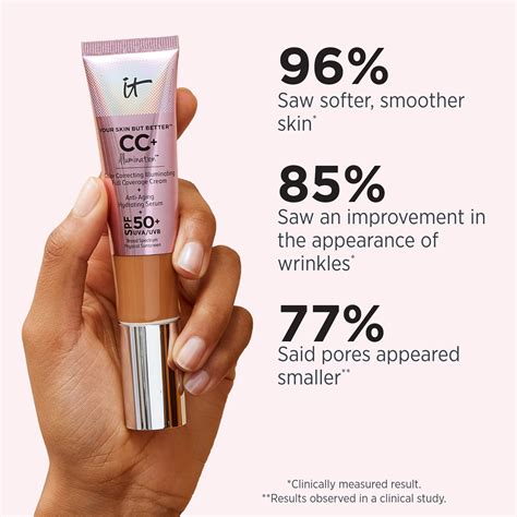 IT Cosmetics Your Skin But Better CC Cream Illumination Light Medium