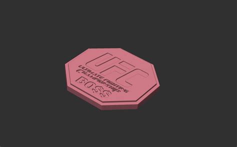 Ufc Boss 3d Model 3d Printable Cgtrader