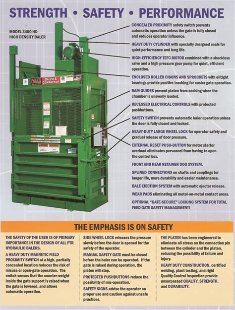 Ptr Vertical Baler Berger Recycling