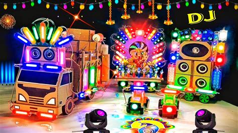 DIY New Gauri Moorti Mini Dj Truck Big Dj Truck At Home Ganesh Mini