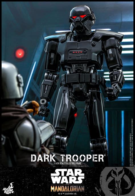 Hot Toys TMS032 曼達洛人黑暗士兵Dark Trooper1 6比例收藏級人偶 致命的黑暗身影來襲