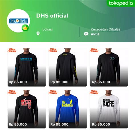 toko dhs official  produk lengkap harga terbaik tokopedia