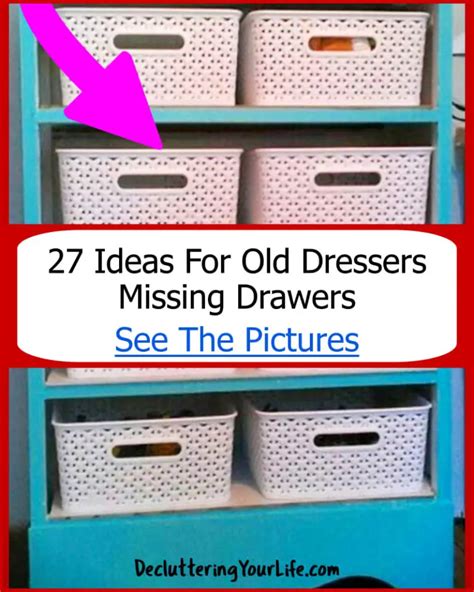 57 Ways To Transform An Old Dresser Missing Drawers Into Beautiful Repurposed Furniture