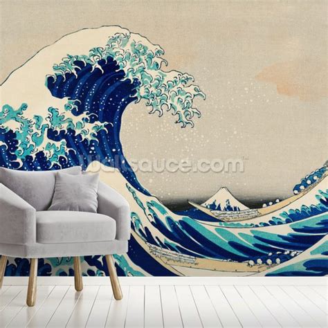 Decorazione Murale Con La Grande Onda Di Kanagawa Wallsauce IT