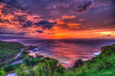 Jigsaw Puzzle 150 Pieces Oahu Hi Waimea Bay Radiant Sunset Haleiwa