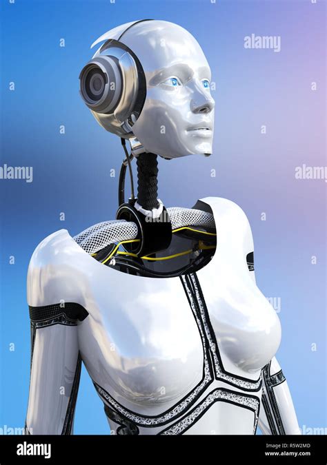 Female android robot hi-res stock photography and images - Alamy