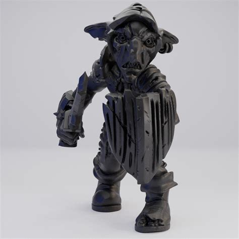 Hot Goblin ゴブリンシールド ミニチュア ホットゴブリン 短剣 戦士