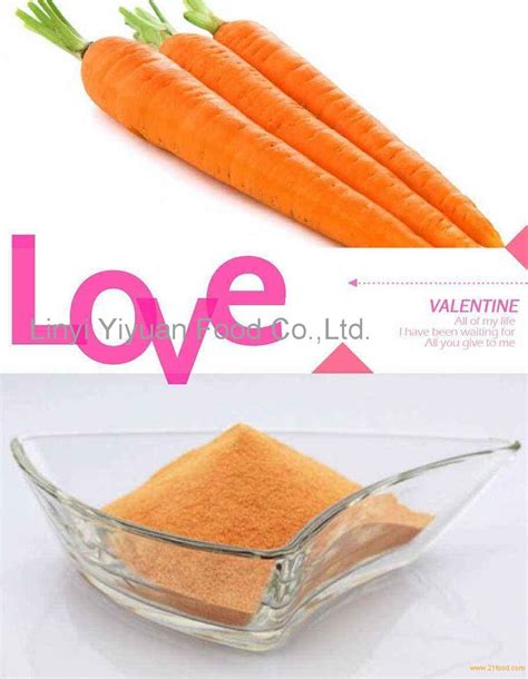 High Quality Natural Dehydrated Carrot Fiber Powder Organic Carrot ...