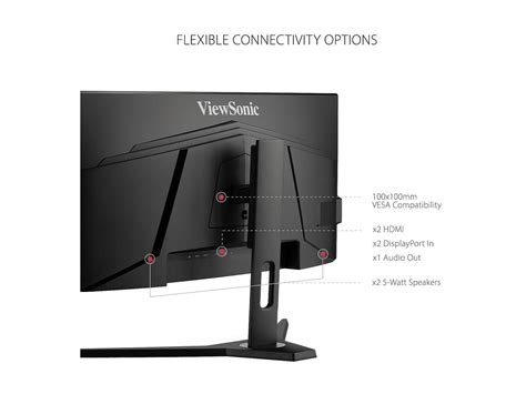 ViewSonic VX3418 2KPC 34 Inch 21 9 UltraWide WQHD 1440p 144Hz 1ms