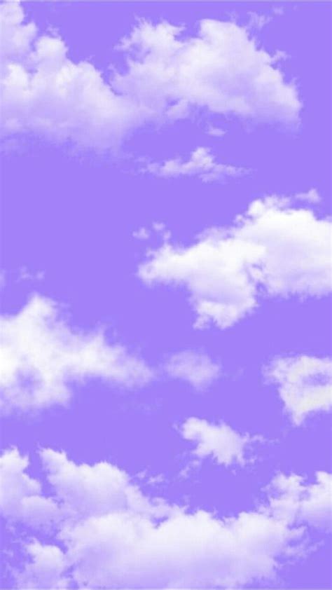 Cute Purple Aesthetic Clouds Hd Phone Wallpaper Pxfuel