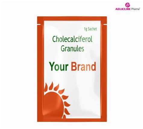 Cholecalciferol Iu Granules Gm Sachet At Rs Piece In