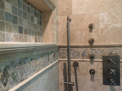 Custom Bathroom Remodeling: Natural Stone Travertine Bathroom Remodel July/August 2014