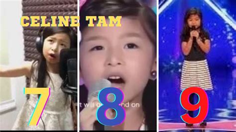 Celine Tam My Heart Will Go On Transformation From Age 7 9 Agt Youtube