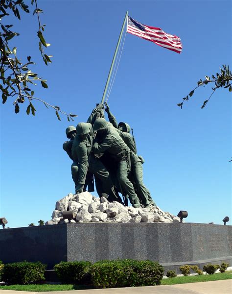 Rocky Top Ramblers: Original Iwo Jima Memorial Statue