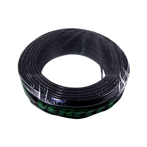 Fio Cabo Flexível 2 5mm Preto 450 750 Volts 100 metros Verflex