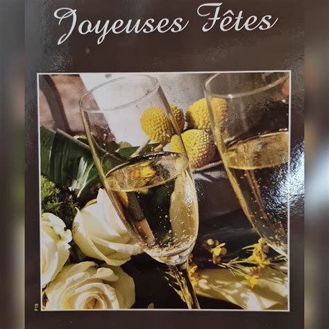 Carte Message Joyeuses F Tes Aux Boutons D Or