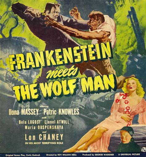 Frankenstein Meets The Wolf Man