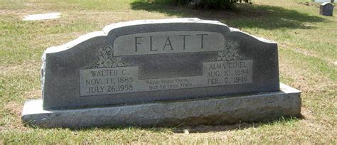 Walter Cleveland Flatt Find A Grave Memorial