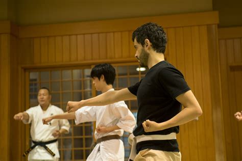 Okinawan-style Karate class — Deeper Japan