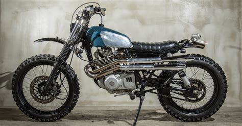 Grass Tracker 004 Suzuki Tu250 Scrambler By Heiwa Bikebound