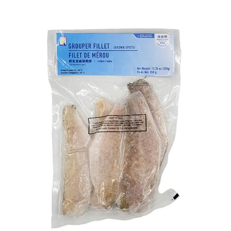 Grouper Fillet Brown Spots Searay Foods Inc