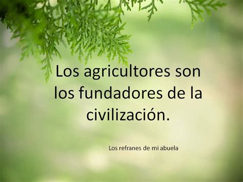 Frases Sobre Agricultura