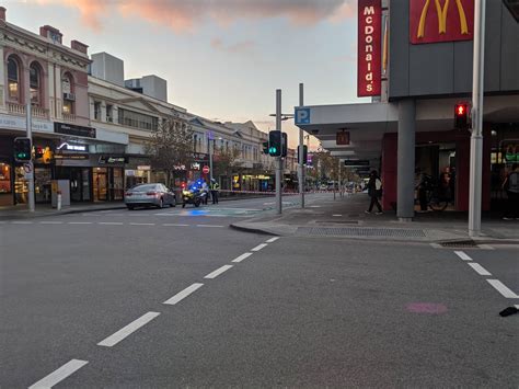 Barrack Street closed down, police and fire onsite. : r/perth