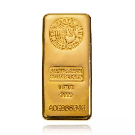 Kg Australian Origin Gold Bullion Perth Mint Ainslie Bullion