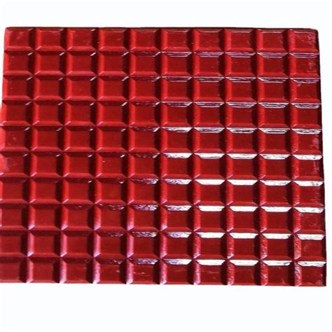 Red Chequered Tiles 100 Group Size 0 8x0 8 Feet 250x250 Mm At Rs 27