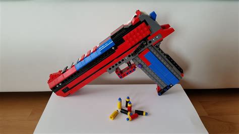 Working Lego Desert Eagle Youtube