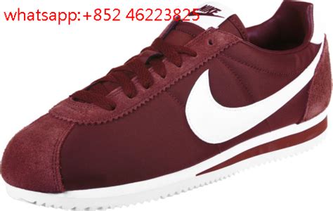 Nike Cortez Bordeauxnike Classic Cortez Nylon Bordeaux Chaussures