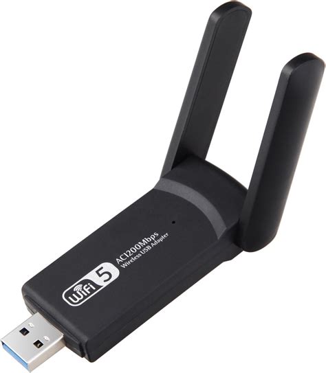 WiFi Adapter USB 1200Mbps 5GHz Dual Antenne Bol