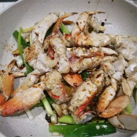 Chinese Ginger Scallion Crab Qiu Qiu Food Simple Recipes