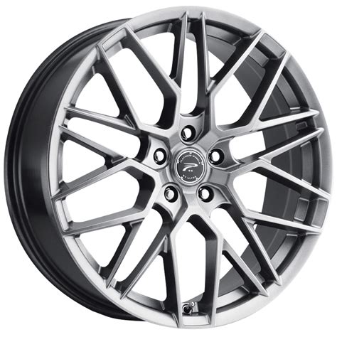 Platinum Retribution Wheel Grey Finish Les Schwab