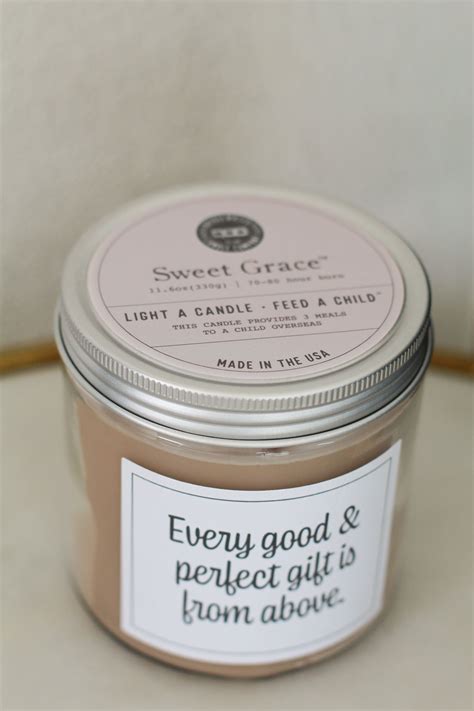 Collection 053 Sweet Grace Candle Good And Perfect Caras Boutique