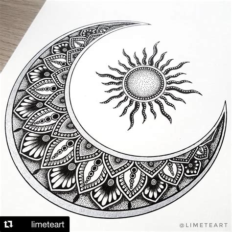 Pin em Zentangle Tatuagens místicas Tatuagem mandala Caligrafia